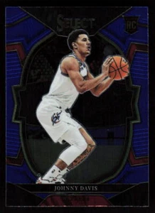Baloncesto Panini Select Johnny Davis #100 2022 novato Wizards RC - Imagen 1 de 2