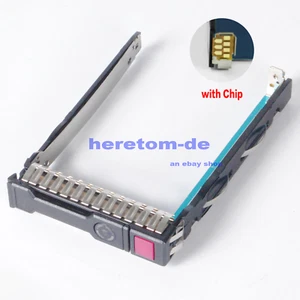 2.5"651687-001 651699-001 SFF SAS HDD SATA Festplattenfach Tray Caddy fuer HP - Bild 1 von 11