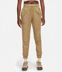 Nike Sportswear Women’s Modern High-Waisted High Rise Joggers brown Tan XS NWT - Picture 1 of 6