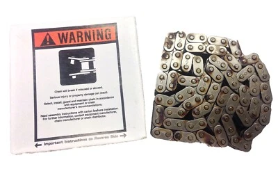 DIAMOND Primary Motorcycle Chain #428 82 Link Double Row Harley New 549302-82-P - Image 1 of 3