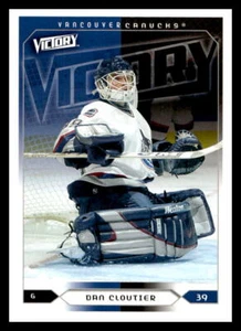 2005 Upper Deck Victory #191 Dan Cloutier Vancouver Canucks - Picture 1 of 2