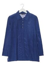 CITIKNITS Polo-Shirt Damen Gr. DE 38 blau Street-Fashion-Look