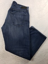 Agolde Men's Jeans Size 38x28 HEMMED  Straight Leg Denim Blue Jeans