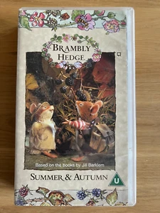 NEW SEALED Brambly Hedge Summer & Autumn Story - VHS Video Tape Reader's Digest - Imagen 1 de 5