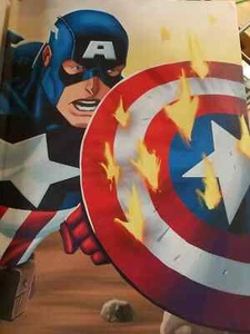 The Courageous Captain America Perfect For A Boys Birthday Disney Book - Picture 1 of 2