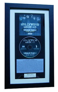 HOLLYWOOD UNDEAD American Tragedy CLASSIC CD Album QUALITY FRAMED+EXPRESS SHIP - Picture 1 of 8