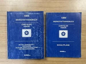 CHRYSLER VISION 1994 WERKSTATTHANDBUCH MOTOR KAROSSERIE UND SCHALTPLÄNE ELEKTRIK - Bild 1 von 8