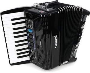 Roland FR-1X BK V-Accordion Piano Keyboard Black Built-in Speaker NEW - Picture 1 of 7