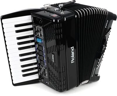 Roland FR-1X BK V-Accordion Piano Keyboard Black Built-in Speaker NEW - Image 1 of 4