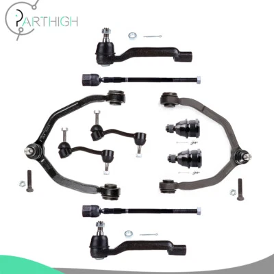 10x Front Control Arm Ball Joint Tie Rod Sway Bar For 1989-1997 Mercury Cougar - Image 1 of 4