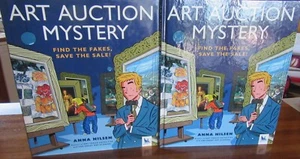 Art Auction Mystery ~ Anna Nilsen. 1st Ed:1st Print 2005 HbDj NEW HERE in MELB - Picture 1 of 12