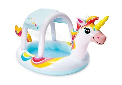 Intex 58435 Einhorn Kinderpool Größe: 254x132x109 cm - Bild 1 von 3