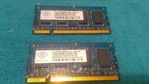 1GB X2 2GB PC2-6400 Toshiba Satellite A205-S5000 A205-S5800 A205-S5801 Ram Mem - Picture 1 of 3
