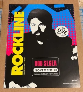 Bob Seger - Rockline [Hits] revista anuncio comercial 1991 - Imagen 1 de 1