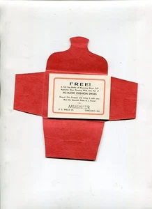 Century of Progress souvenir photo advertising mailer NU-MATIC CUSHION SHOES - Picture 1 of 4
