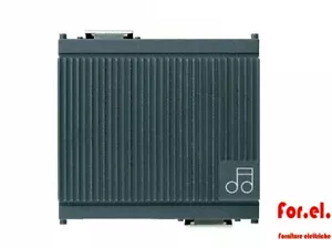 SUONERIA ELETTRONICA 3 SEQUENZE SONORE VIMAR IDEA 16420 GRIGIO 12v - Picture 1 of 1