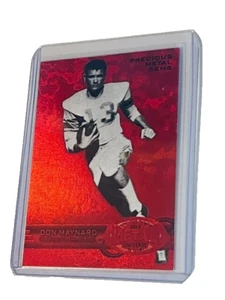 Don Maynard Precious Metal Gems PMG 2012 Fleer Retro /100 insert Jets HOF sp - Picture 1 of 3