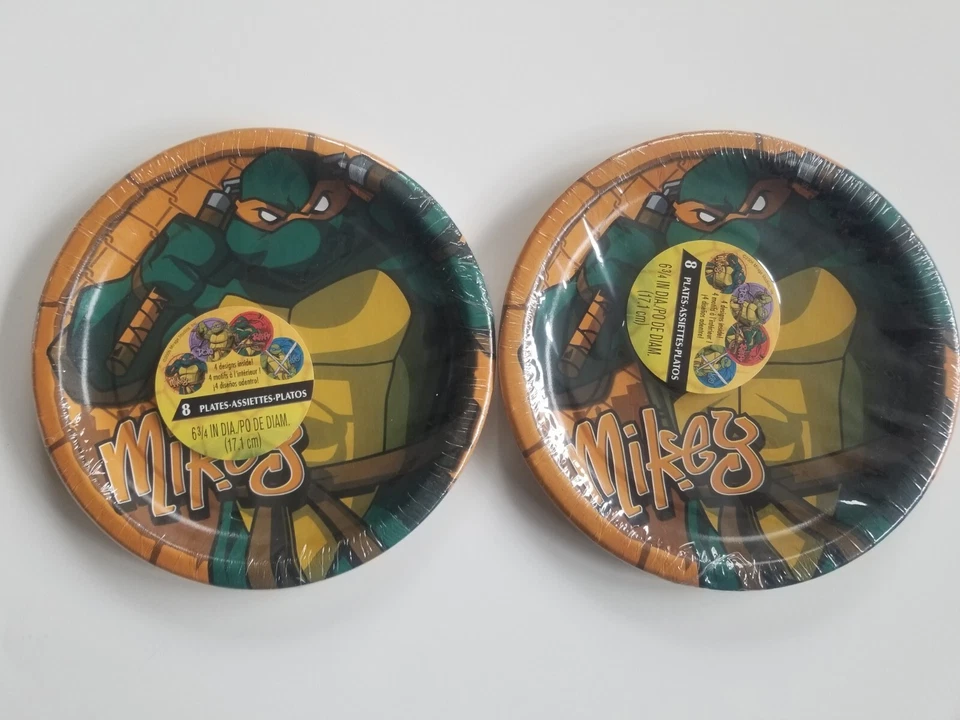 Teenage Mutant Ninja Turtles Dessert Plates 8ct