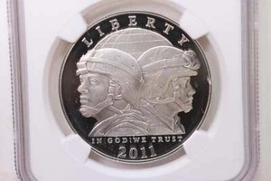 2011-P U.S. Army., Silver Dollar Commemorative., NGC PF-69., Store #GMC011 - Picture 1 of 2