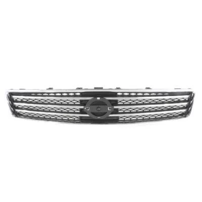 Chrome Grille w/Dark Gray Insert Assembly Fit 2009-2011 Nissan Maxima S SV Foto 1 de 3