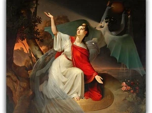 Austria and Cholera by Leopold Bucher (1835) Giclée Print - Multi-Size - Picture 1 of 9