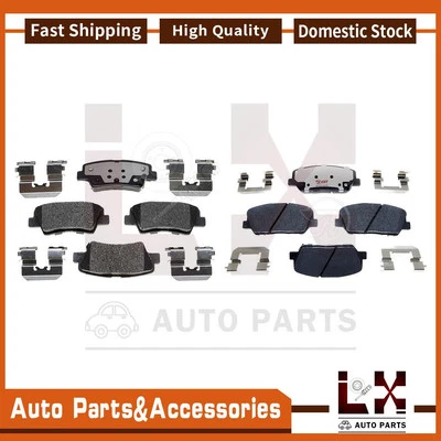 Juego de 2 pastillas de freno de disco delanteras traseras Raybestos para Hyundai Veloster 2013 2014 2015 Foto 1 de 4