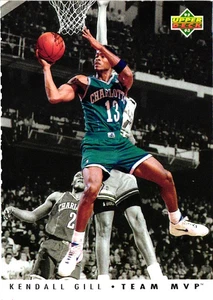 1991-92 Upper Deck - Team MVP Kendall Gill #TM4 - Hornets - Bild 1 von 2