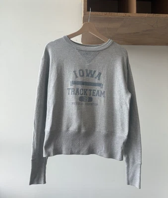 Champion Processed Ropa Deportiva Años 50 Reproducción Iowa Cuello Redondo Sudadera Talla M Foto 1 de 3