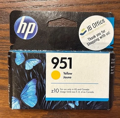 HP 951 PRINTER INK CARTRIDGE - YELLOW - Image 1 of 2