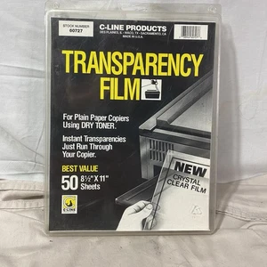 C-Line Transparency Film 60727 New Old Stock NOS - Picture 1 of 3