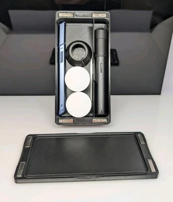 Mini P U F F CO Pivote y Cuchillo Caliente Estuche de Viaje y Soporte - Edición Negra  Foto 1 de 4