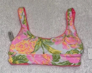 MAAJI Chintz Floral Reversible Bikini Top New Size Small - Picture 1 of 8