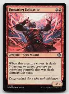 Unsparing Boltcaster U Tarkir: Dragonstorm 130 NM - Picture 1 of 2