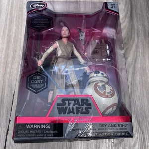 Rey BB8 DISNEY STORE STAR WARS ELITE SERIES DIE CAST ACTION FIGURE Box Damaged - Picture 1 of 8
