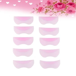 10 Pezzi Cerotti Silicone Anticaduta Ciglia Curler Scudo Pad - Foto 1 di 11