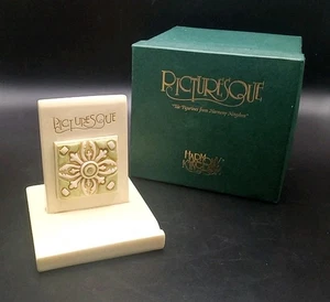 New W/Original Box Vintage 1999 HARMONY KINGDOM "Picturesque" Tile Display Stand - Picture 1 of 16