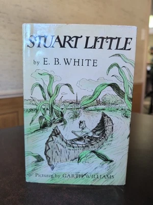 Antique Vintage Book Stuart Little by E.B. White 1945 Hardcover Dust Jacket Foto 1 de 4
