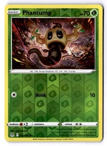 Phantump Reverse Holo Common SWSH11: Lost Origin 016/196 NM - Picture 1 of 2
