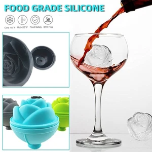 Eye Roller Face Massager Beauty Lifting Silicone Ice Cube Trays Ice Ball - Picture 1 of 12