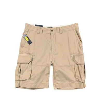 Pantalones Cortos Polo Ralph Lauren Para Hombre 38 Alto Beige Algodón Gellar Fatiga Bolsillos de Carga Foto 1 de 4