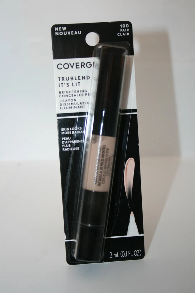 2x COVERGIRL Trueblend It’s Lit Brightening Concealer 100 Fair