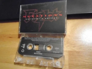 RARE OOP Fight CASSETTE TAPE Mutations metal JUDAS PRIEST Rob Halford racer x ! - Foto 1 di 2