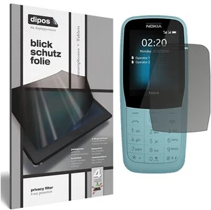 Nokia 220 4G Protection écran de Confidentialité Protecteur Anti-Espion dipos - Picture 1 of 4