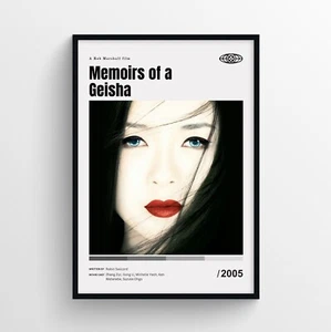 Memoiren einer Geisha Filmposter Druck, Wandbild - ungerahmt - Bild 1 von 3
