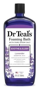 Epsom Salt Foaming Bath with Lavender 1L – Relaxing Soak, Calming Scent - Picture 1 of 8