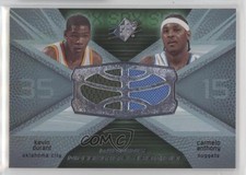 2008-09 SPx Winning Materials Combo Kevin Durant Carmelo Anthony #WMC-AD
