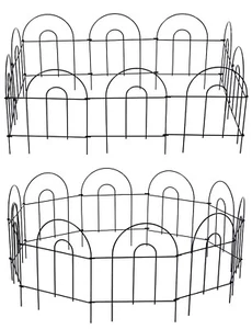Premium Rustproof Metal Wire Garden Fence Landscape Folding Garden Edge Flower - Picture 1 of 4