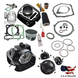 fits Yamaha Raptor 350 Cylinder Head Piston Gasket Top End Kit 5YT-11310-00-00 - Foto 1 di 11