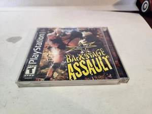 Play Station 1 WCW Backstage Assault PS1 - Picture 1 of 7