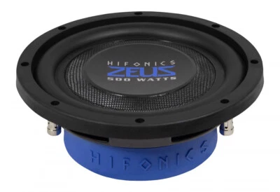 Hifonics ZST8D2 20cm 8" Zoll Subwoofer Bass Lautsprecher flach Doppelschwingsp - Bild 1 von 3